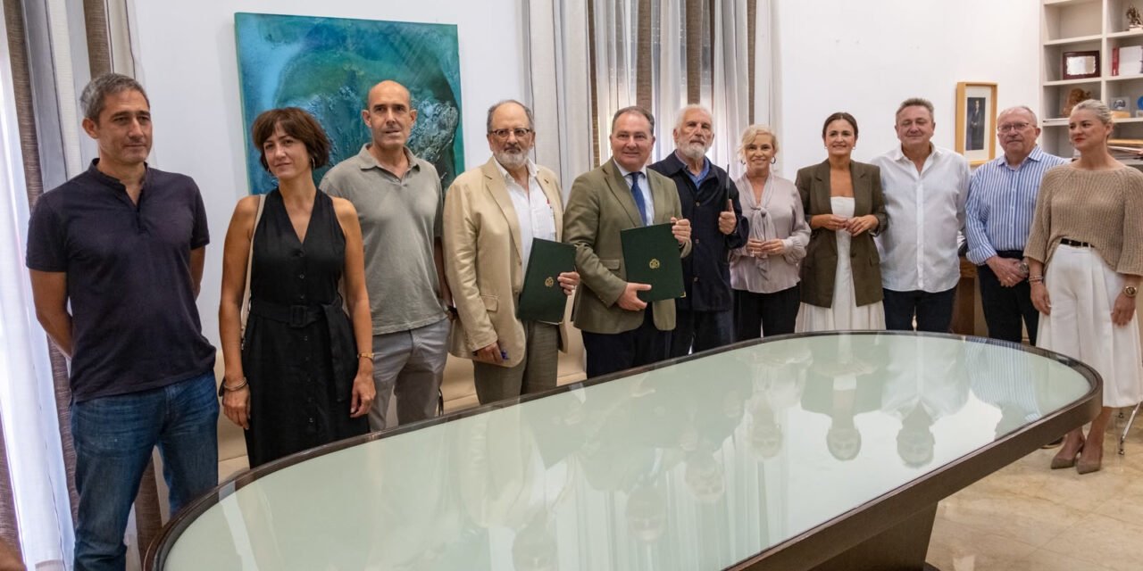 El ‘Retrato de Juan Ramón Jiménez’ de Vázquez Díaz preside la planta noble de la Diputación