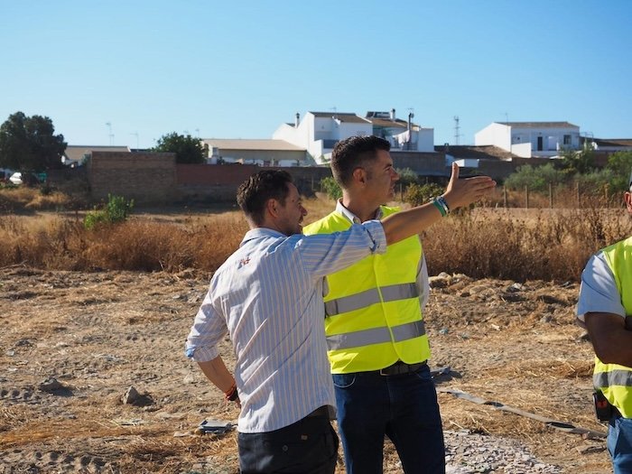 Diputación inicia las obras de la travesía de Manzanilla