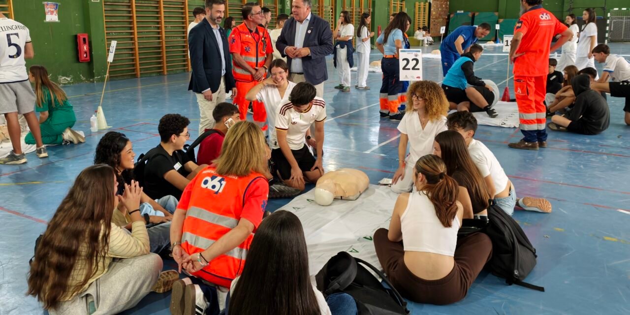 1.200 jóvenes se forman en técnicas de reanimación