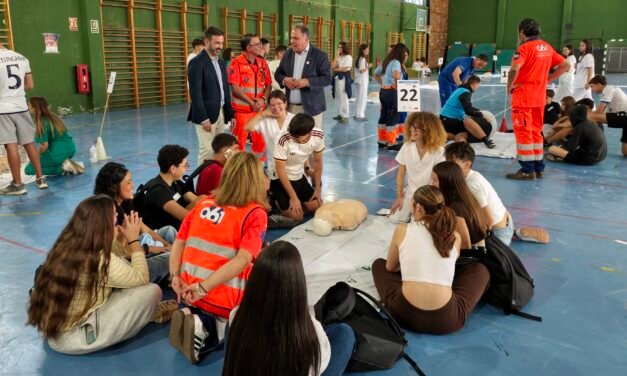 1.200 jóvenes se forman en técnicas de reanimación