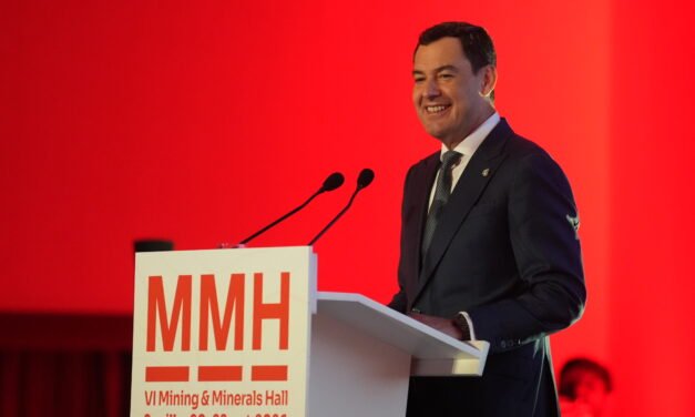 Moreno ve la minería andaluza «en una etapa más que brillante»