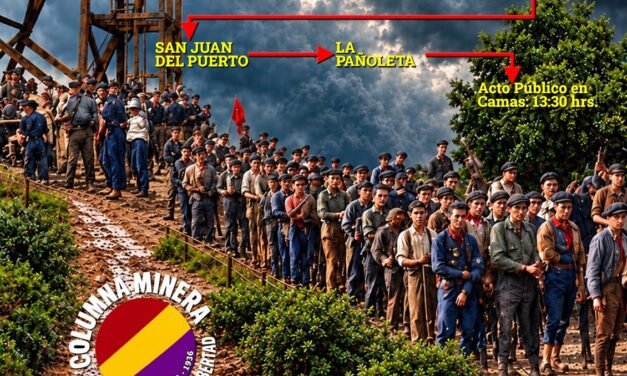 Nerva será el punto de partida de la Ruta de la Columna Minera