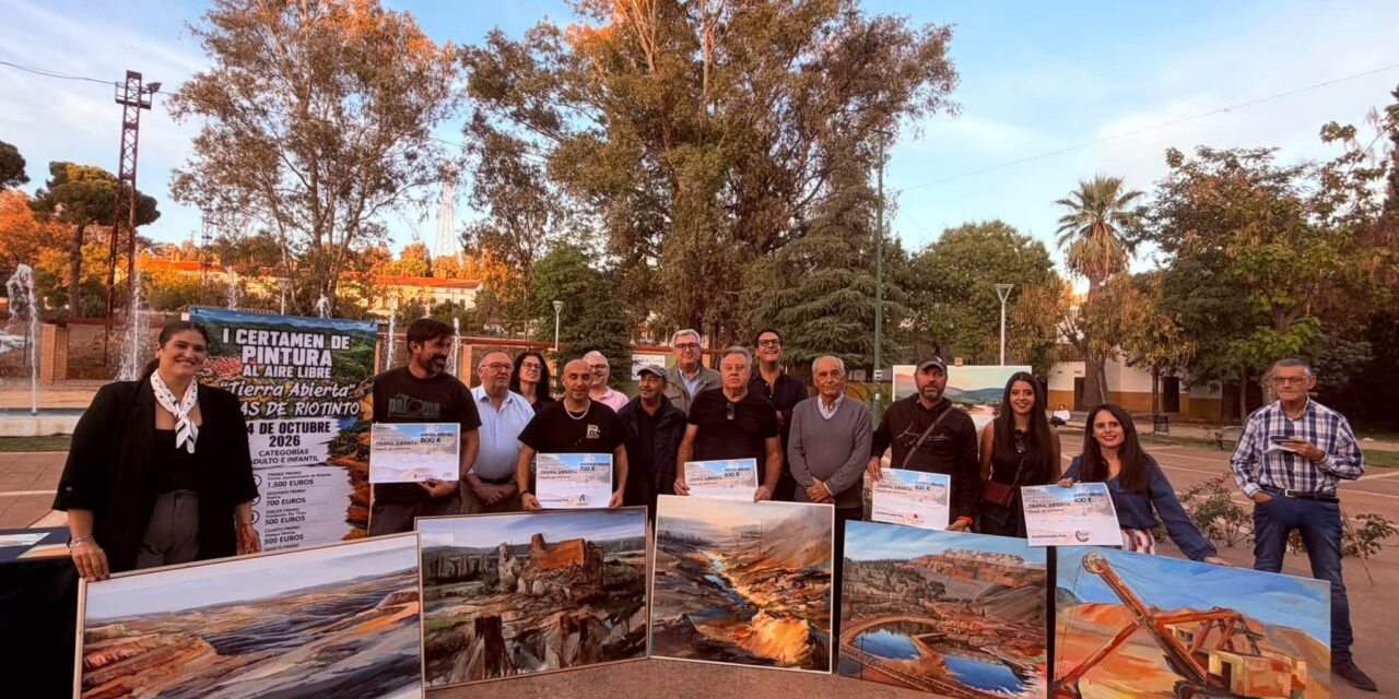 Riotinto celebra con éxito su I Certamen de Pintura al Aire Libre