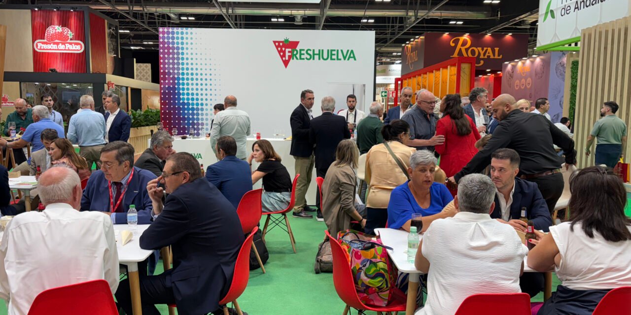 Freshuelva lleva a Fruit Attraction la fortaleza comercial de los frutos rojos de Huelva