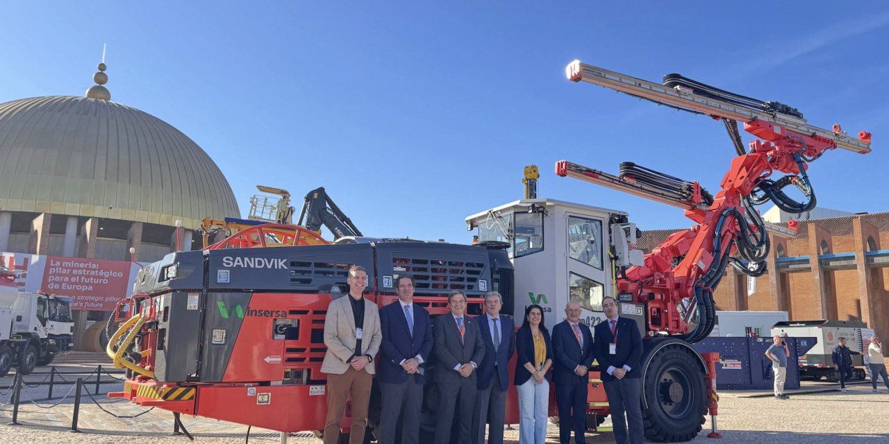 Insersa presenta el jumbo Sandvik que abrirá camino a Masa Valverde