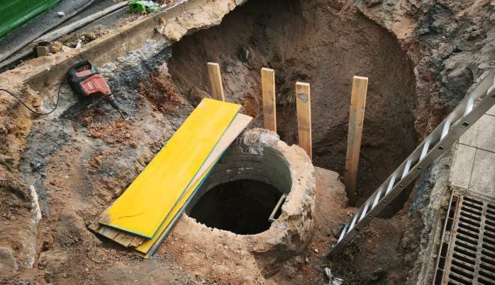 Giahsa reconstruye una infraestructura estratégica de saneamiento en El Portil