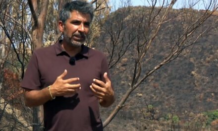 Berrocal protagoniza el reportaje de ‘Espacio Protegido’ sobre el devastador incendio de Niebla
