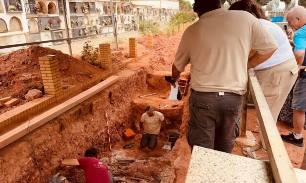 Recuperados los restos de 157 víctimas del franquismo en Riotinto