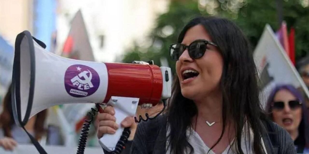 Ana Delgado, candidata de IU a la Alcaldía de Huelva